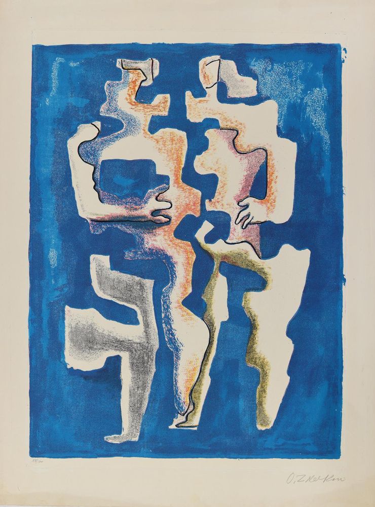 Große Abbildung Nr.1: 128-4857 Zadkine, Ossip: (Künstlergraphik)