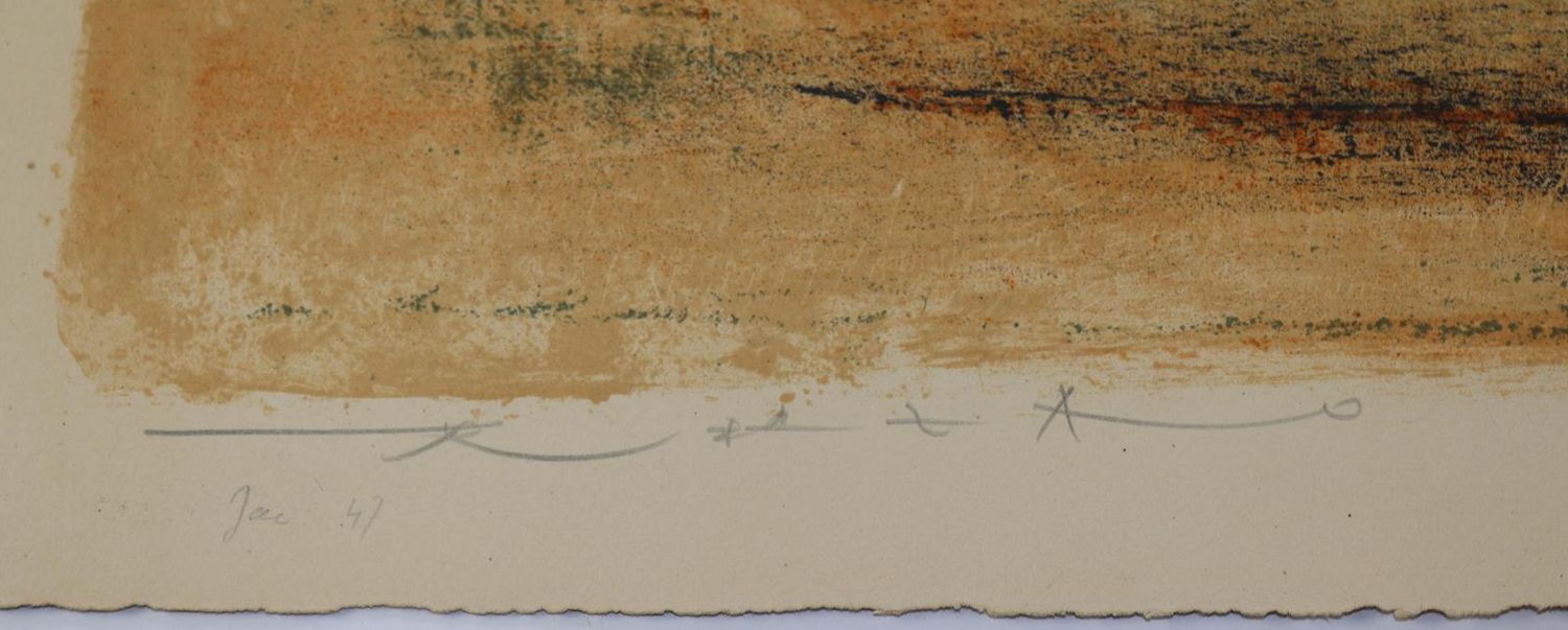 Große Abbildung Nr.3: 128-4859 Wou-Ki, Zao: (Künstlergraphik, Zao Wou-Ki)