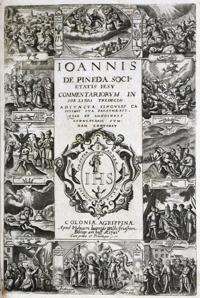 Große Abbildung Nr.1: 128-539 Pineda,J.de.: (Alte Drucke, Handschriften und Theologie)