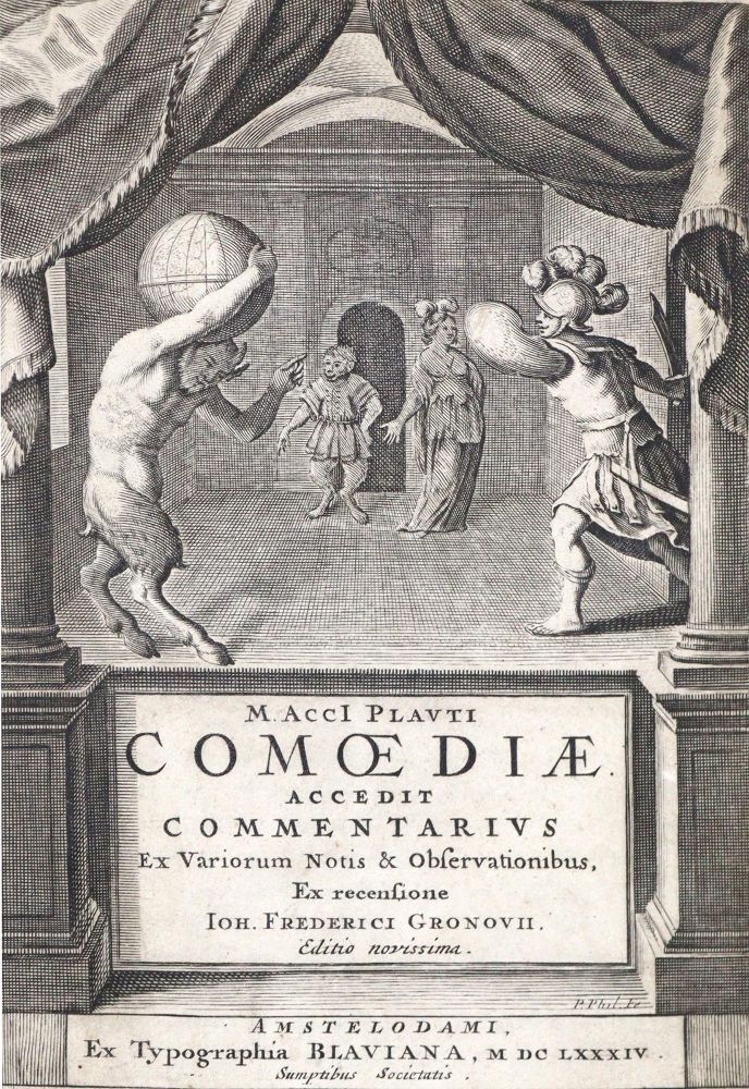 Große Abbildung Nr.1: 128-542 Plautus,M.A.: (Alte Drucke, Handschriften und Theologie)