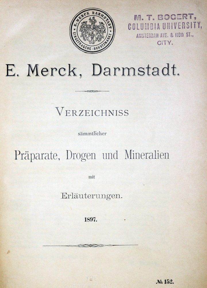 Große Abbildung Nr.1: 128-56 Merck,E.: (Aus der Sammlung Professor Dr.Dr.Johannes Büttner Teil 1)