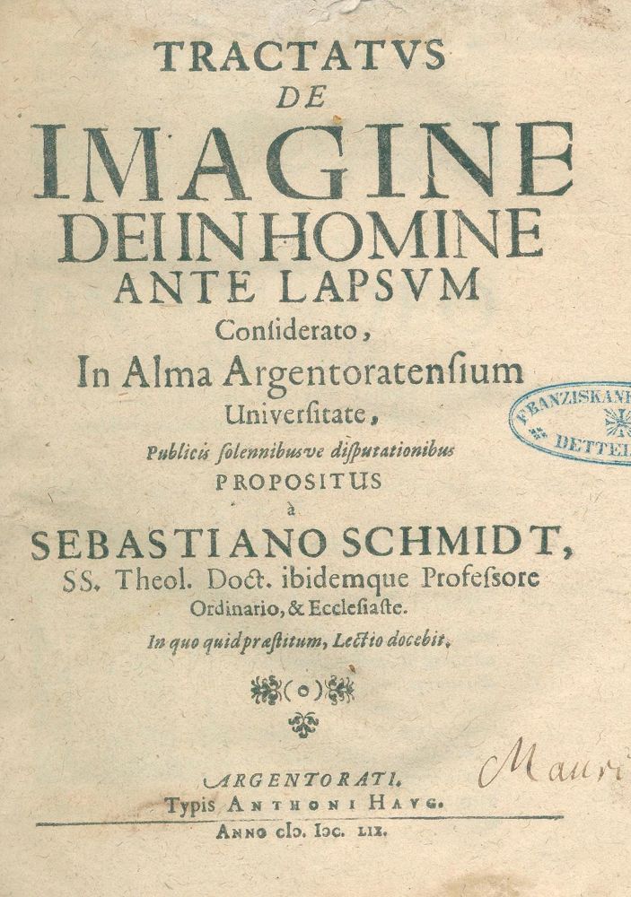 Große Abbildung Nr.1: 128-562 Sammelband: (Alte Drucke, Handschriften und Theologie)