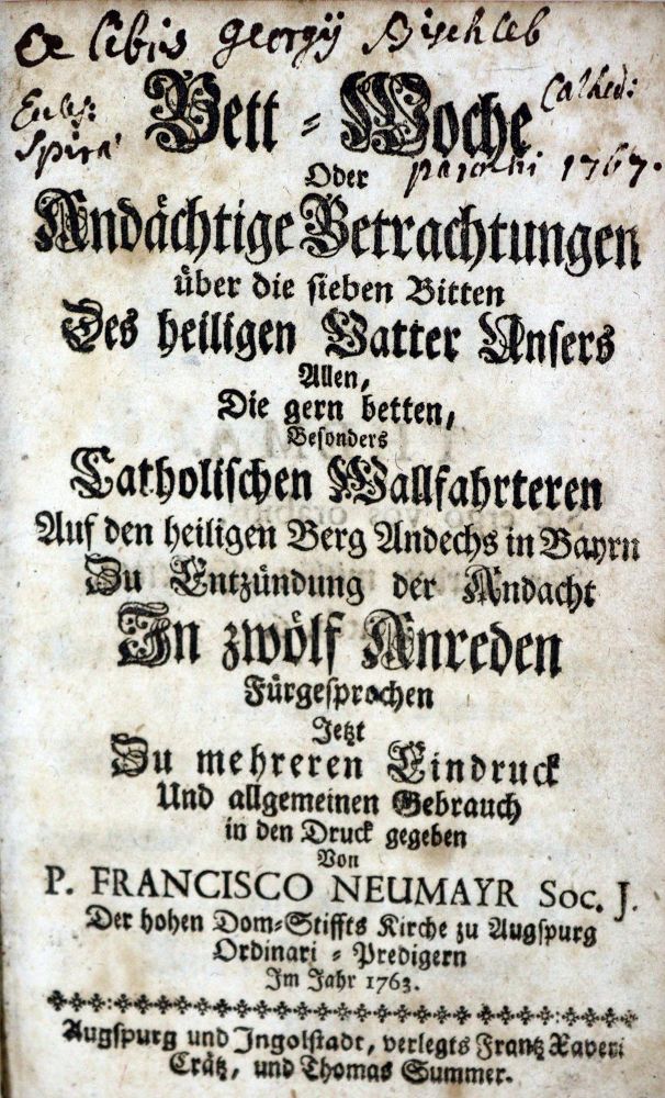 Große Abbildung Nr.1: 128-570 Sammlung: (Alte Drucke, Handschriften und Theologie)
