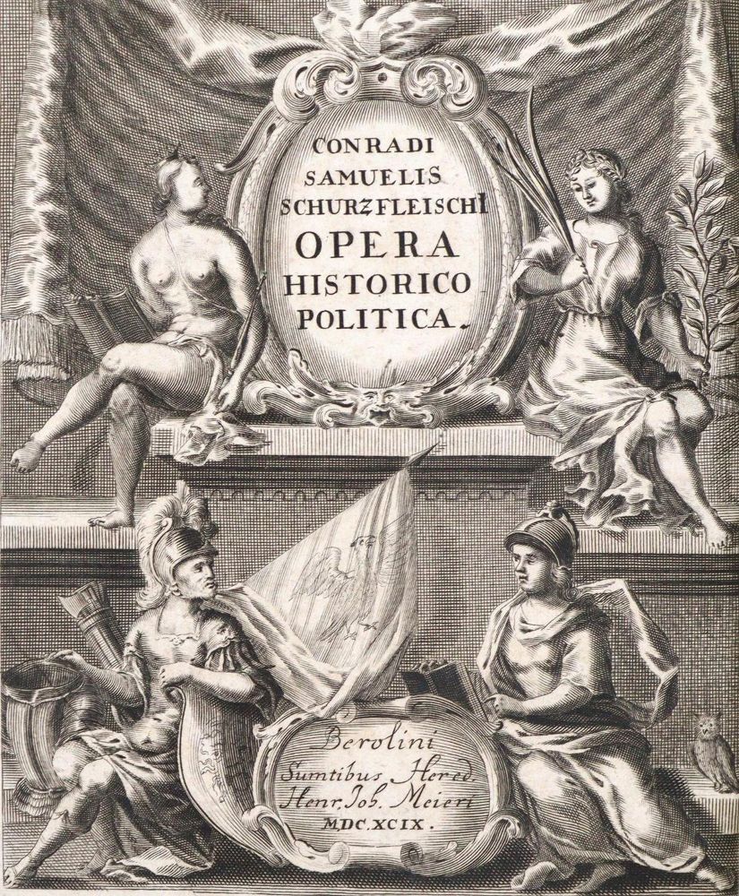 Große Abbildung Nr.2: 128-580 Schurzfleisch,K.S.: (Alte Drucke, Handschriften und Theologie)