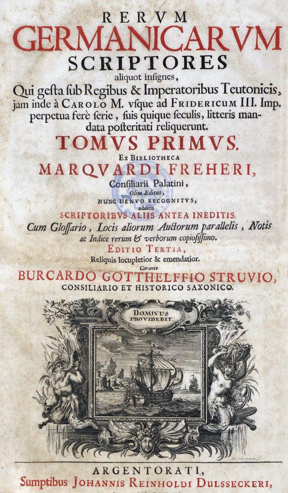 Große Abbildung Nr.1: 128-594 Struve,B.G.: (Alte Drucke, Handschriften und Theologie)