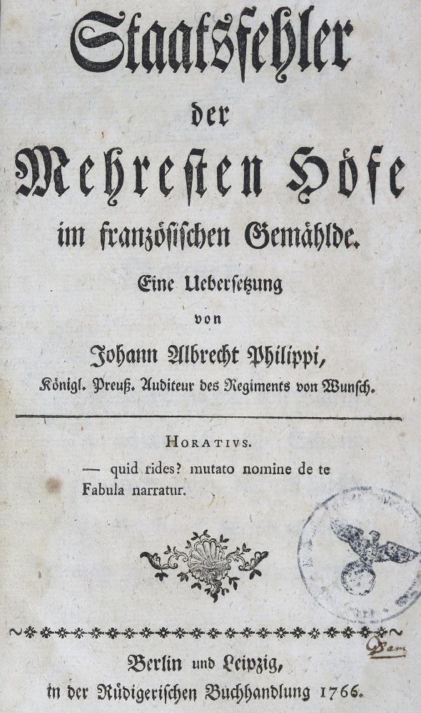 Große Abbildung Nr.1: 128-629 (Goudar,A.).: (Politik und Staatswissenschaften)