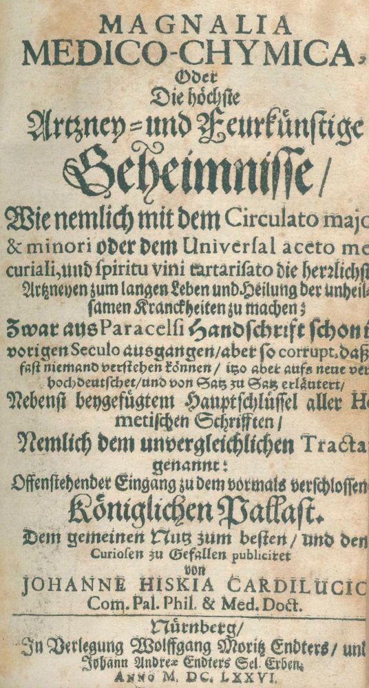 Große Abbildung Nr.1: 128-651 (Cardilucius (Kardiluk),J.H.: (Grenzwissenschaften und Okkultismus)