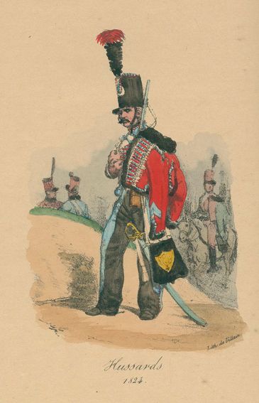 Große Abbildung Nr.1: 128-734 (Vernet,H. u. E.O.Lami).: (Militaria, Frankreich)