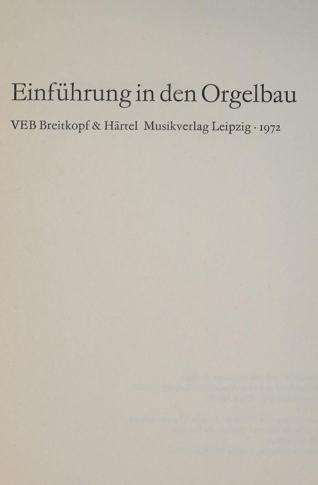 Große Abbildung Nr.1: 128-774 Orgelbau.: (Musik)