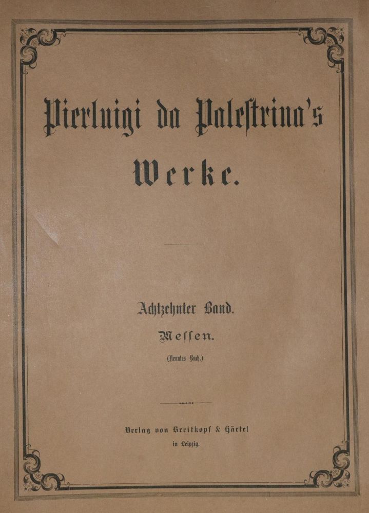 Große Abbildung Nr.1: 128-775 Palestrina,P.da.: (Musik)