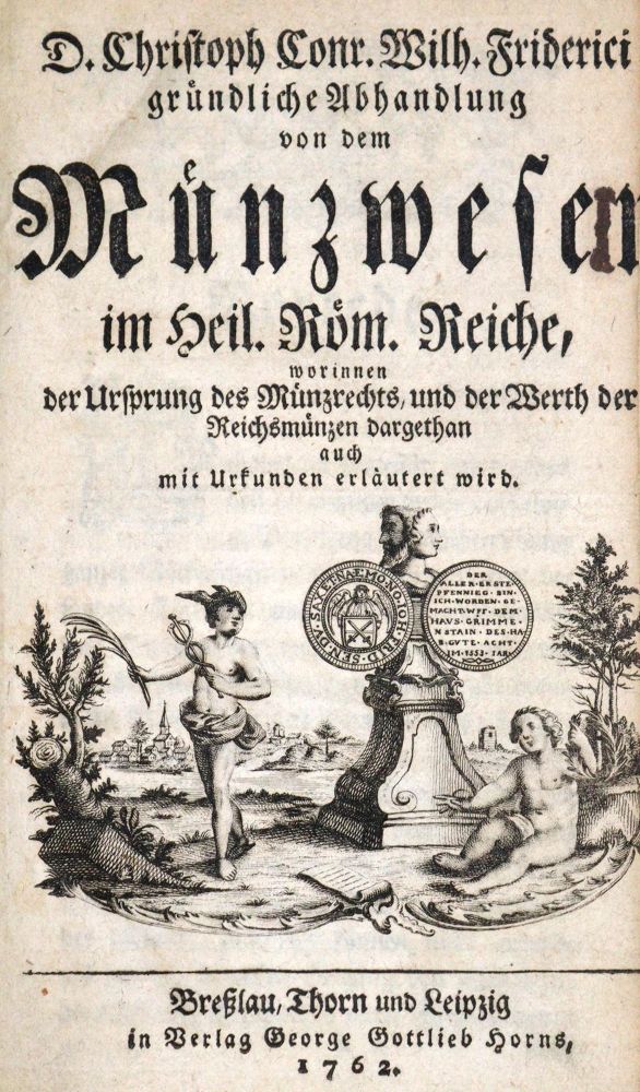 Große Abbildung Nr.1: 128-790 Friderici,C.C.W.: (Numismatik u. Siegelkunde, Medaillen)