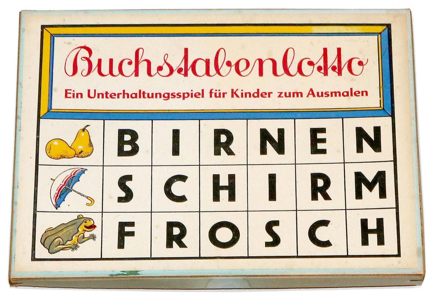 Große Abbildung Nr.1: 128-822 Buchstabenlotto.: (Spiele)