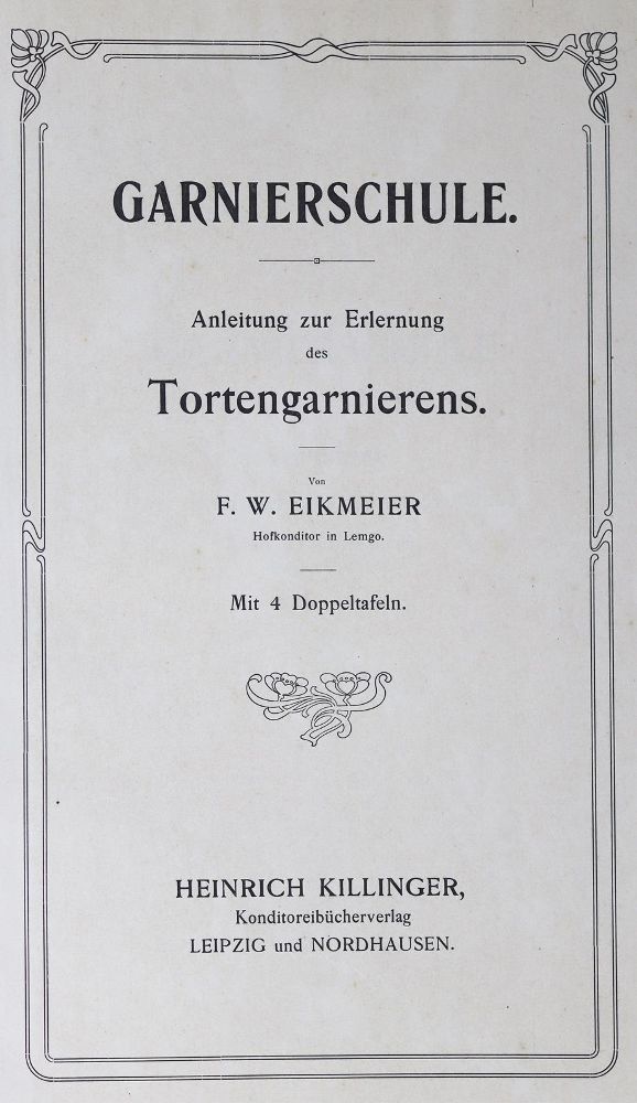 Große Abbildung Nr.1: 128-857 (Eikmeier,F.W.).: (Küche und Haushalt, Bäckerei und Konditorei)