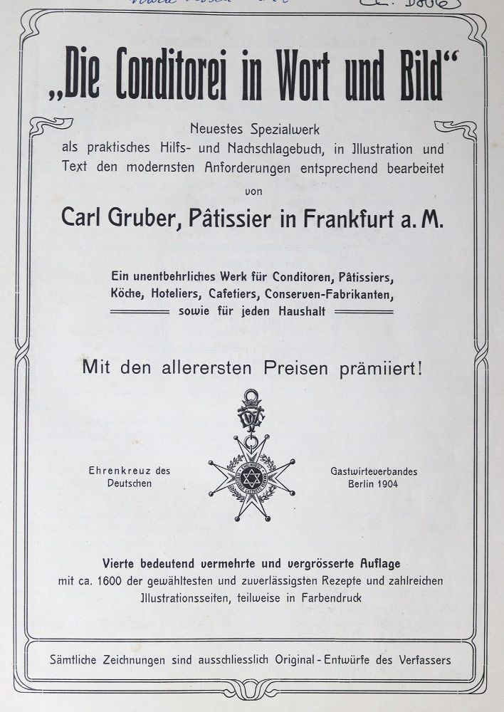 Große Abbildung Nr.1: 128-858 Gruber,C.: (Küche und Haushalt, Bäckerei und Konditorei)