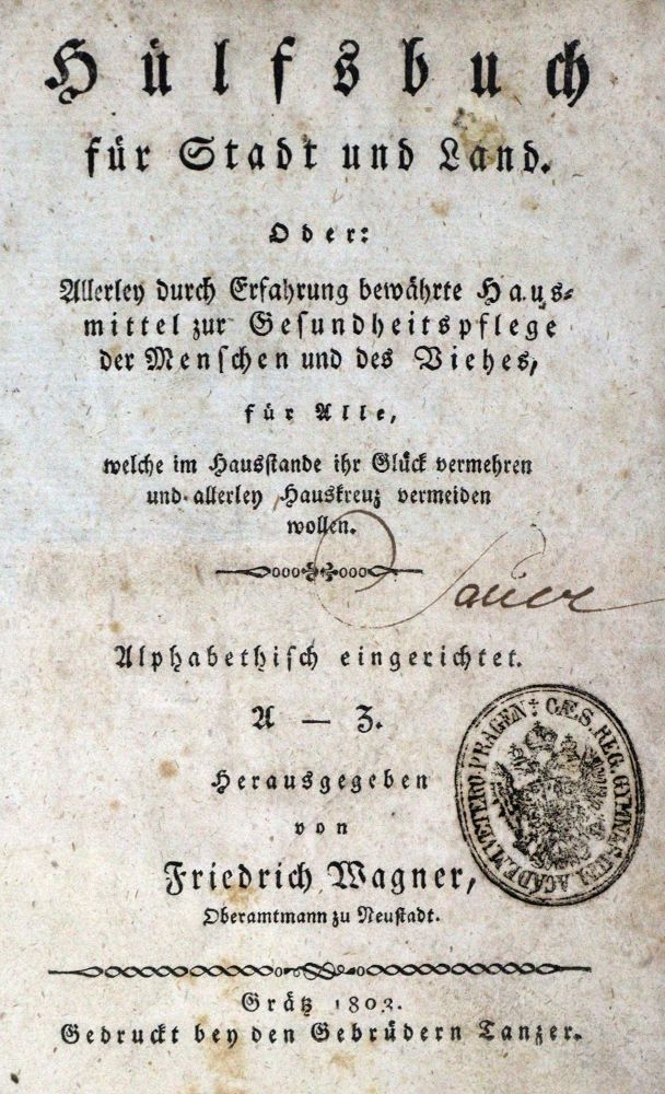 Große Abbildung Nr.1: 128-897 Wagner,F. (Hrsg.).: (Küche und Haushalt, Haushalt)