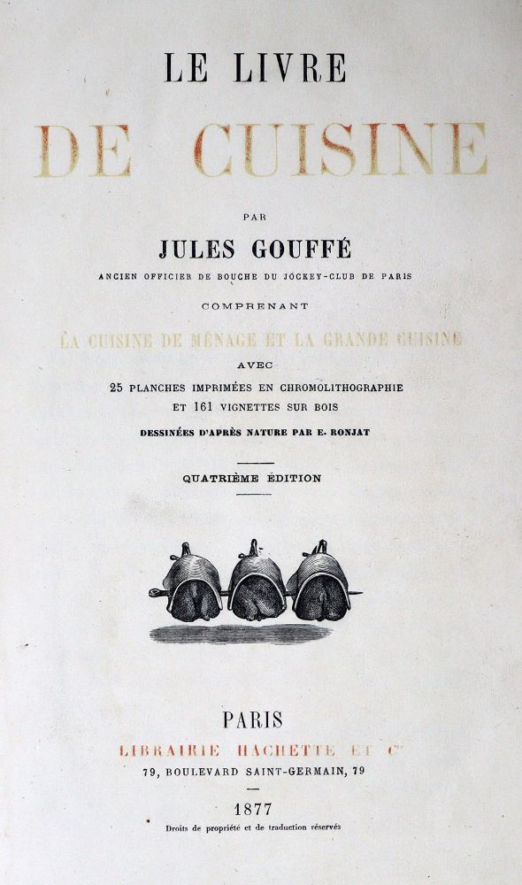 Große Abbildung Nr.2: 128-903 Dubois,U. u. E.Bernard.: (Küche und Haushalt, Kochbücher)