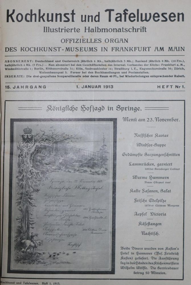 Große Abbildung Nr.1: 128-934 Kochkunst.: (Küche und Haushalt)