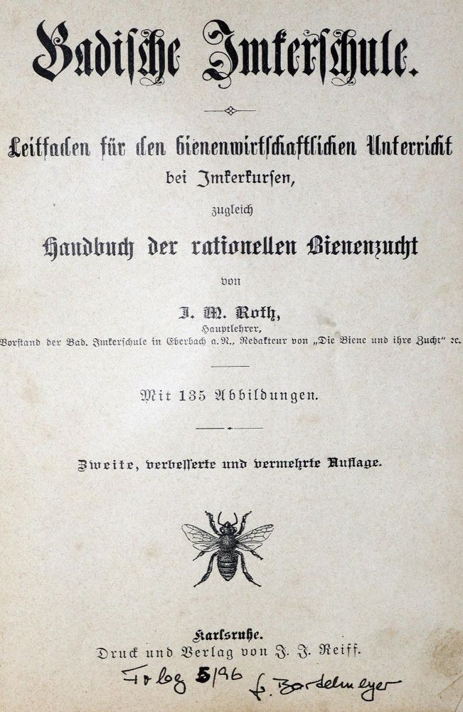 Große Abbildung Nr.1: 128-995 Roth.J.M.: (Land- und Forstwirtschaft, Tierhaltung, Imkerei)