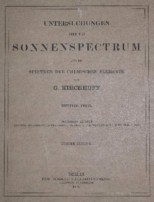 Bild Nr.1: 128-103 Spektroskopie.: (Aus der Sammlung Professor Dr.Dr.Johannes Büttner Teil 1)