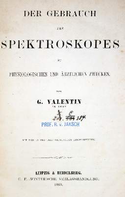 Bild Nr.1: 128-107 Valentin,G.: (Aus der Sammlung Professor Dr.Dr.Johannes Büttner Teil 1)