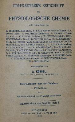 Bild Nr.1: 128-111 Wieland,H.: (Aus der Sammlung Professor Dr.Dr.Johannes Büttner Teil 1)