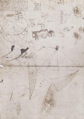 Bild Nr.1: 128-1130 Leonardo da Vinci.: (Faksimile)