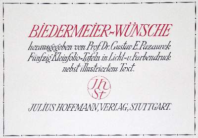Bild Nr.1: 128-1143 Pazaurek,G.H. (Hrsg.).: (Glückwunschkarten)