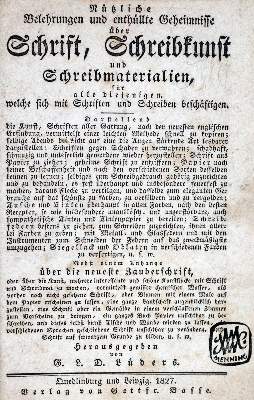 Bild Nr.1: 128-1184 Lüders,G.L. (Hrsg.).: (Typographie und Kalligraphie)