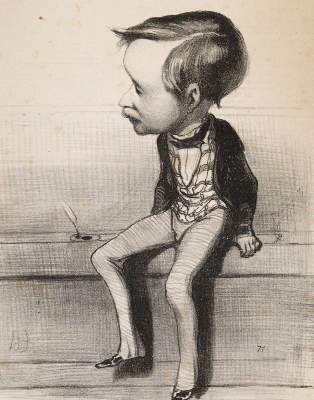 Bild Nr.1: 128-1227 Daumier,H. u.a.: (Karikatur)