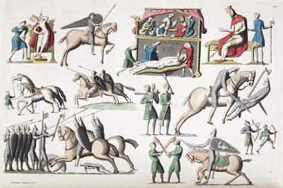 Bild Nr.1: 128-1232 Ferrario,G.: (Mode und Trachten, Frankreich)