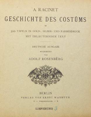 Bild Nr.1: 128-1233 Racinet,A.: (Mode und Trachten)