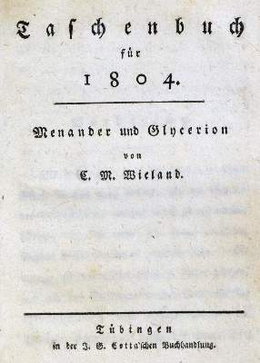 Bild Nr.2: 128-1306 Taschenbuch für 1804.: (Almanache)