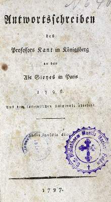 Bild Nr.1: 128-1308 Antwortschreiben: (Literatur und illustrierte Bücher bis 19.Jahrhundert)