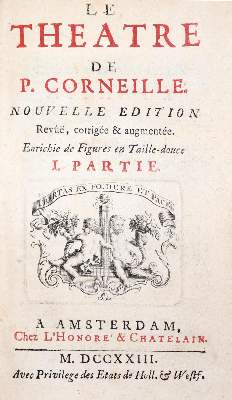 Bild Nr.1: 128-1336 Corneille,P.: (Literatur und illustrierte Bücher bis 19.Jahrhundert)