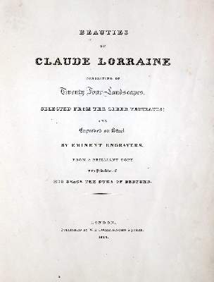 Bild Nr.1: 128-1430 Lorraine,C. (d.i. C.Gellee).: (Literatur und illustrierte Bücher bis 19.Jahrhundert)