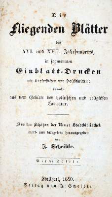 Bild Nr.2: 128-1478 Scheible,J. (Hrsg.).: (Literatur und illustrierte Bücher bis 19.Jahrhundert)