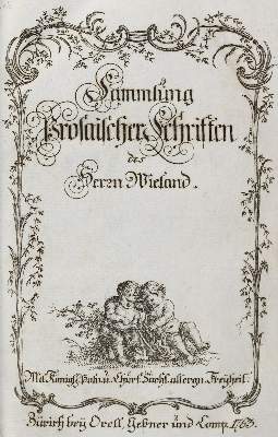 Bild Nr.1: 128-1516 Wieland,C.M.: (Literatur und illustrierte Bücher bis 19.Jahrhundert)