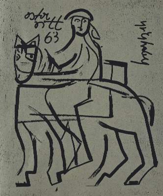 Bild Nr.3: 128-1594 Grieshaber,HAP.: (Literatur und illustrierte Bücher 20.Jahrhundert - Alte Literatur in modernen Ausgaben)