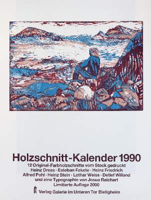 Bild Nr.1: 128-1613 Holzschnitt-Kalender.: (Literatur und illustrierte Bücher 20.Jahrhundert - Alte Literatur in modernen Ausgaben)