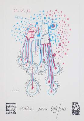 Bild Nr.1: 128-1620 Hundertwasser,F.: (Literatur und illustrierte Bücher 20.Jahrhundert - Alte Literatur in modernen Ausgaben)