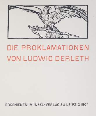 Bild Nr.1: 128-1621 Derleth,L.: (Insel-Verlag)