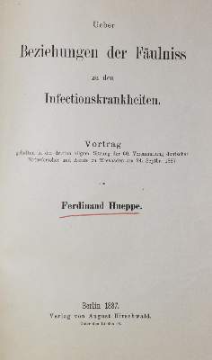 Bild Nr.1: 128-165 Hueppe,F.: (ZZRückgänge Sgl. Prof. Büttner Teil 1 und 2)