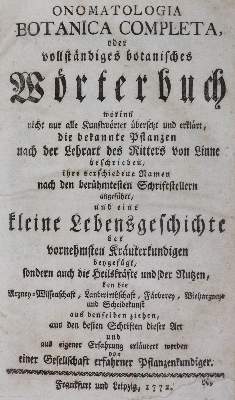 Bild Nr.1: 128-1819 Roemer,J.J.: (Botanik)