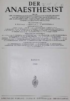 Bild Nr.1: 128-1826 Anaesthesist, Der.: (Medizin, Anästhesie)