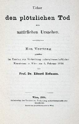 Bild Nr.1: 128-1855 Hofmann,E.: (Medizin)
