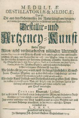 Bild Nr.1: 128-1861 Khunrath,C.: (Medizin)