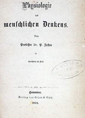 Bild Nr.1: 128-1875 Jessen,P.: (Medizin, Psychologie)