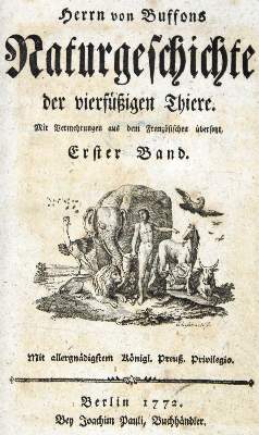 Bild Nr.1: 128-1931 Buffon,(G.L.L.)de.: (Zoologie, Pferde)