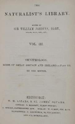 Bild Nr.1: 128-1944 Jardine,W: (Zoologie, Vögel)