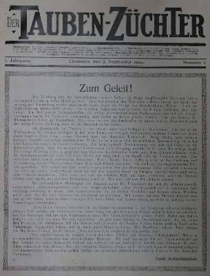 Bild Nr.1: 128-1986 Sammelbilderalben.: (Zoologie, Vögel, Tauben)